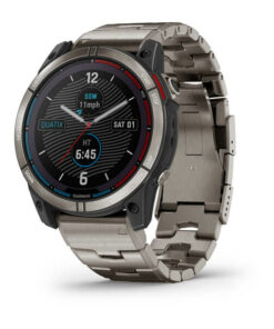 Garmin quatix 7X Sapphire Solar Titan GPS-Marine-Smartwatch mit Solarladung