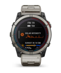 Garmin quatix 7X Sapphire Solar Titan GPS-Marine-Smartwatch mit Solarladung