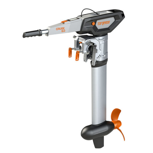 Sensationspaket - Torqeedo Cruise 6.0 T Elektromotor - TMCT 48V80Ah LifePO4 Akku mit Ladegerät / inkl. EZ Servicepaket