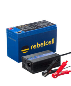 RebelCell 12V30 AV Li-Ion Akku mit 12,6V6A Ladegerät