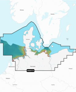 Garmin Navionics Vision+ Seekarte - NVEU077R Dänemark, Deutschland Nord & Polen Küste