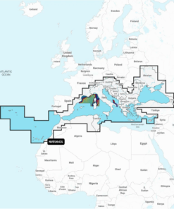 Navionics Platinum+ EU643L Mediterranean & Black Sea (Mittelmeer und Schwarzes Meer) Digitale Seekarte Large