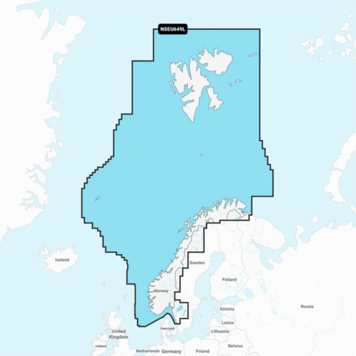 Navionics+ EU649L Norway (Norwegen) Digitale Seekarte Large