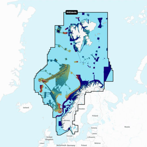 Garmin Navionics Vision+ Seekarte - NVEU649L Norwegen (Norway)