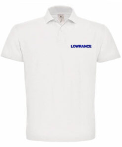Poloshirt - mit Lowrance-Logo bestickt - verschiedene Farben