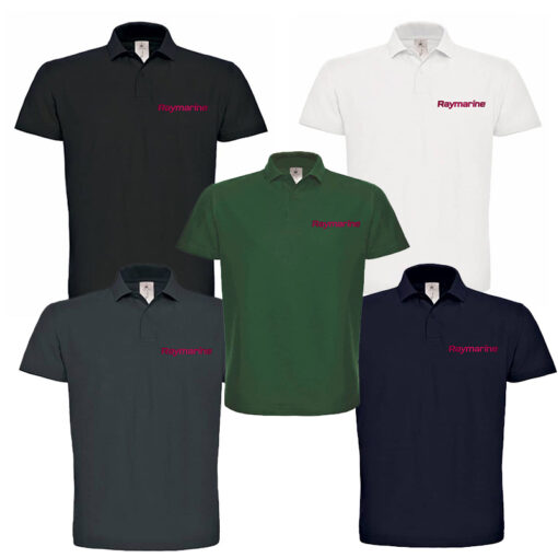 Poloshirt - mit Raymarine-Logo bestickt - verschiedene Farben