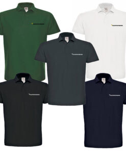 Poloshirt - mit Humminbird-Logo bestickt - verschiedene Farben