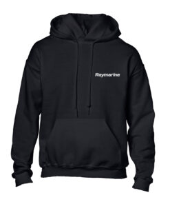 Hochwertiger Hoodie mit exklusivem Raymarine-Stick - schwarz