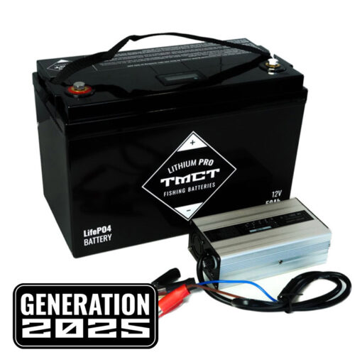 TMCT 12V50Ah LiFePO4 Akku GENERATION 2025 mit Ladegerät