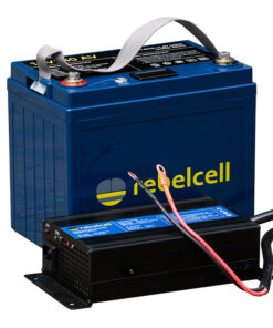 RebelCell 12V140 AV Li-Ion-Akku mit Ladegerät