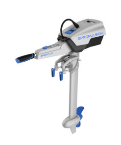 ePropulsion Spirit 1.0 PLUS Pinne - Elektromotor für Boote - Set mit Batterie