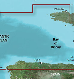 Garmin BlueChart g3 HD - HXEU008R - Bay of Biscay (Nordküste Spanien und Westküste Frankreich)