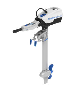 ePropulsion Spirit 1.0 EVO Pinne - Elektromotor für Boote  - Set mit Batterie