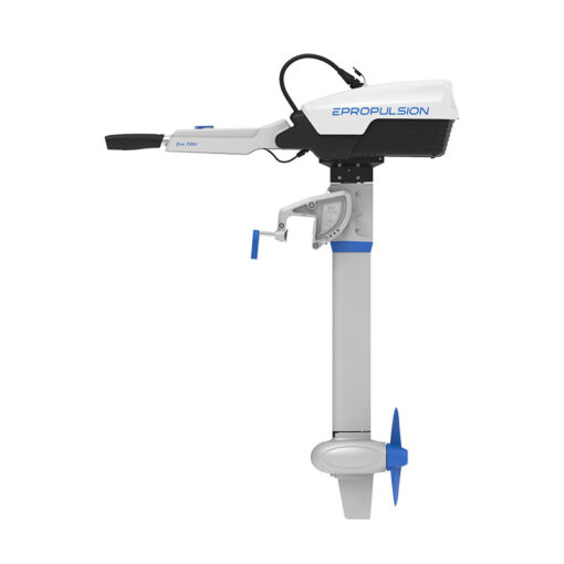 ePropulsion Spirit 1.0 EVO Pinne - Elektromotor für Boote  - Set mit Batterie
