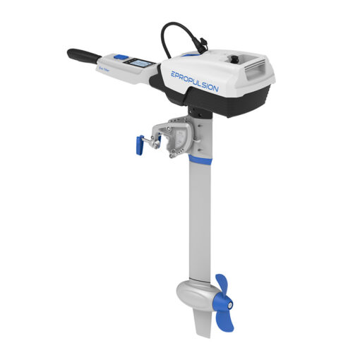 ePropulsion Spirit 1.0 EVO Pinne - Elektromotor für Boote  - Set mit Batterie