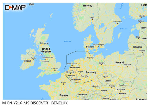 C-MAP DISCOVER Benelux, Niederlande Binnen & Küste