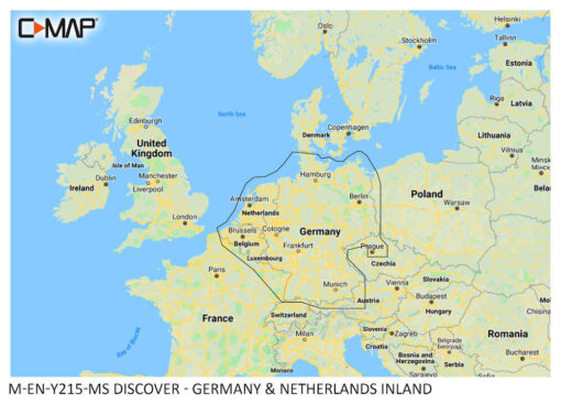 C-MAP DISCOVER Germany & Netherland Inland