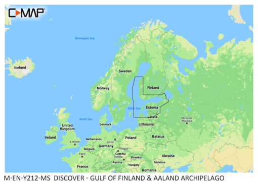 C-MAP DISCOVER Gulf of Finland & Aaland Archipelago