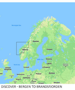 C-MAP DISCOVER Bergen to Brandsfjorden