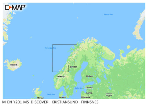 C-MAP DISCOVER Kristiansund - Finnsnes