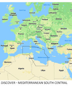 C-MAP DISCOVER Mediterranean South Central