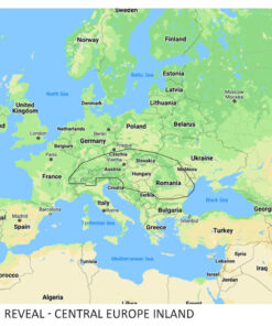 C-MAP REVEAL Central Europe Inland