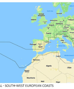 C-MAP REVEAL Mittelmeer, Kroatien, Italien, Südküste Spanien, Nordafrika