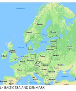 C-MAP REVEAL Ostsee, Ost Dänemark, Südschweden