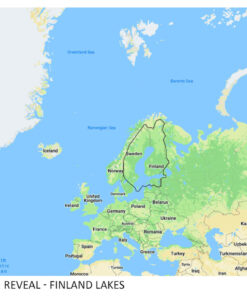 C-MAP REVEAL Finland Lakes
