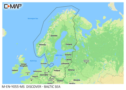 C-MAP DISCOVER Ostsee, Schweden & Norwegen