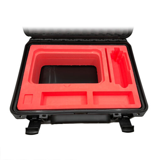 Hartschaumstoff-Einsatz für Koffer - Inlay - Lowrance Elite FS 7 Zoll - rot