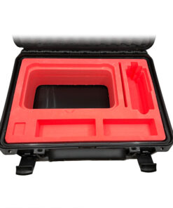 Hartschaumstoff-Einsatz für Koffer - Inlay - Lowrance Elite FS 9 Zoll - rot