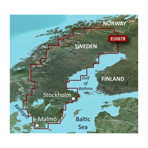 Garmin BlueChart g3 HD – HXEU067R – Sweden Lakes and Rivers (Schweden Seen und Flüsse)