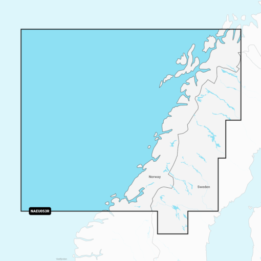 Navionics+ EU053R Norway, Trondheim to Tromso (Norwegen) Digitale Seekarte Regular