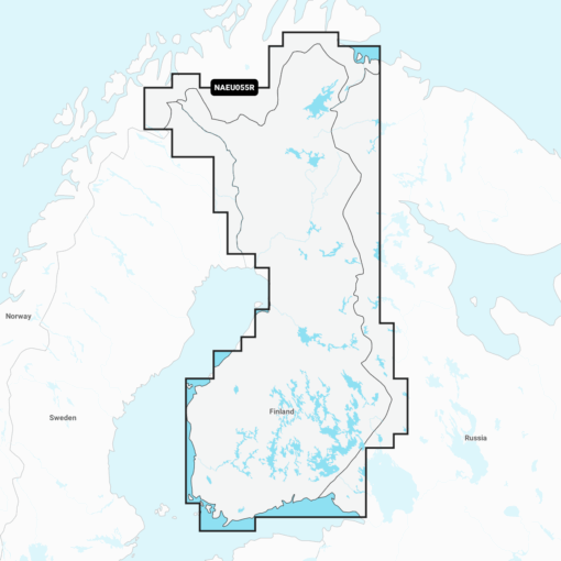 Navionics+ EU055R Finland, Lakes & Rivers (Finnland Seen und Flüsse) Digitale Seekarte Regular