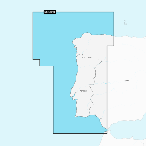 Navionics+ EU009R Portugal & Spain, Northwest (Portugal & Spanien Nordwesten) Digitale Seekarte Regular