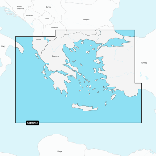 Navionics+ EU015R Aegean Sea, Sea of Marmara Digitale Seekarte Regular