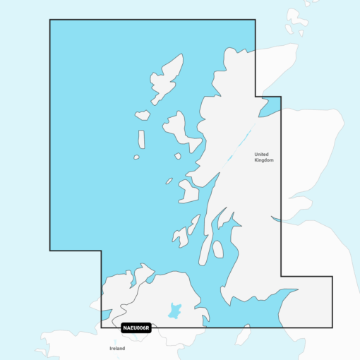 Navionics+ EU006R Scotland, West Coast (Schottland Westküste) Digitale Seekarte Regular
