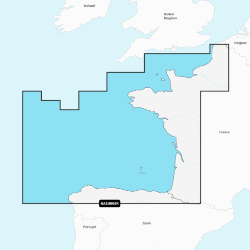 Navionics+ EU008R Bay of Biscay Digitale Seekarte Regular