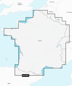 Navionics+ EU080R France, Lakes & Rivers (Frankreich Seen und Flüsse) Digitale Seekarte Regular