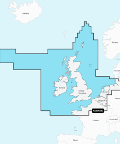 Navionics+ EU628L U.K., Ireland & Holland (Großbritannien, Irland und Niederlande) Digitale Seekarte Large