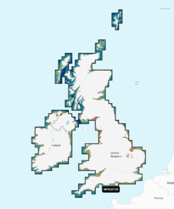 Navionics Platinum+ EU072R U.K. & Ireland Lakes & Rivers (Großbritannien & Irland Seen und Flüsse) Digitale Seekarte Regular