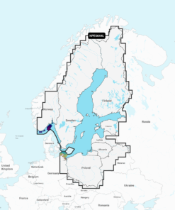 Navionics Platinum+ EU644L Baltic Sea (Ostsee) Digitale Seekarte Large
