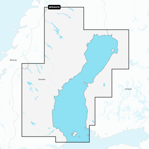 Navionics Platinum+ EU047R Gulf of Bothnia Digitale Seekarte Regular