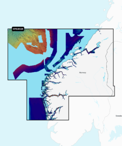 Navionics Platinum+ EU052R Norway, Sognefjord - Svefjorden (Norwegen) Digitale Seekarte Regular