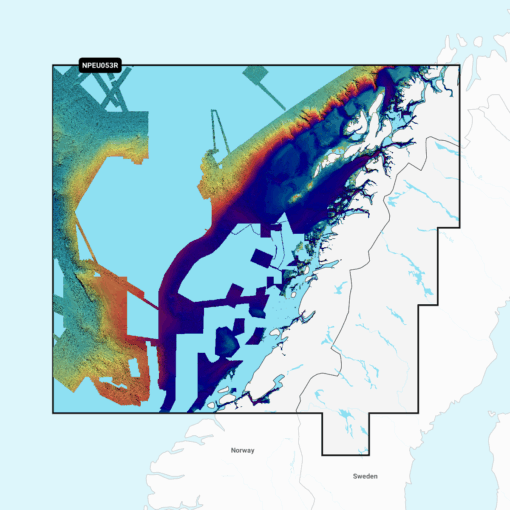 Navionics Platinum+ EU053R Norway, Trondheim to Tromso (Norwegen) Digitale Seekarte Regular