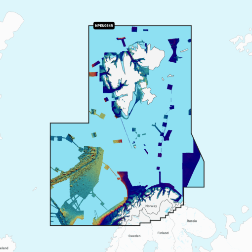 Navionics Platinum+ EU054R Norway, Vestfjorden to Svalbard (Norwegen) Digitale Seekarte Regular