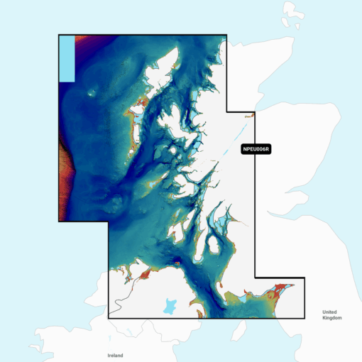 Navionics Platinum+ EU006R Scotland, West Coast (Schottland Westküste) Digitale Seekarte Regular