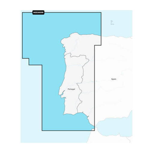 Garmin Navionics+ Seekarte - NSEU009R Portugal & Spanien, Nordwest (Portugal & Spain, Northwest)