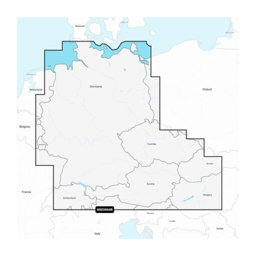 Garmin Navionics+ Seekarte - NSEU060R Deutschland, Seen & Flüsse (Germany, Lakes & Rivers)